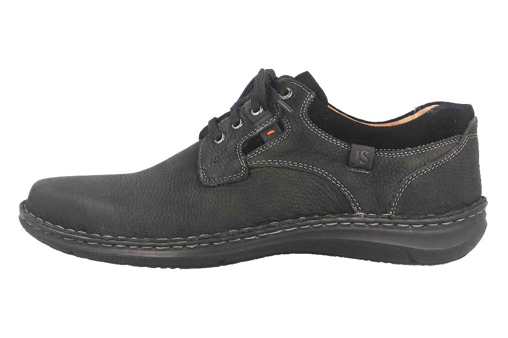 Josef Seibel Anvers 36 Halbschuhe in Übergrößen Schwarz 43390 796 100 große Herrenschuhe