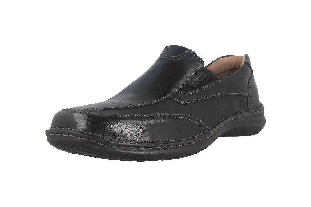 Josef Seibel Anvers 67 Halbschuhe In Übergrößen Schwarz 43621 859 100 Große Herrenschuhe