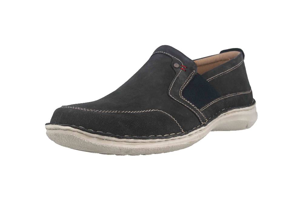 Josef Seibel Anvers 71 Slipper In Übergrößen Blau 43671 10 525 Große Herrenschuhe
