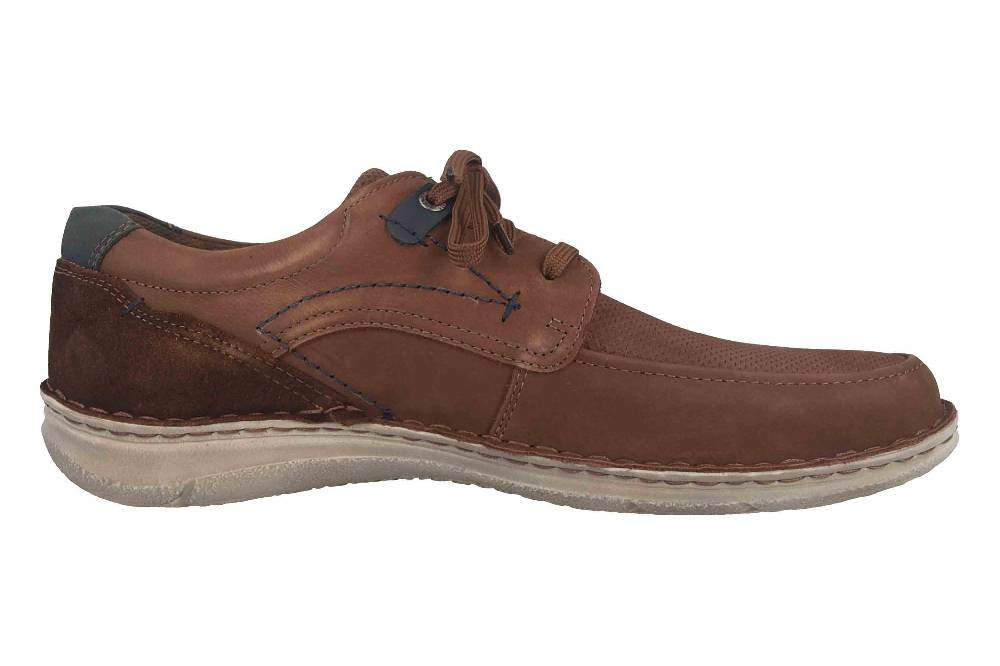Josef Seibel Anvers 75 Halbschuhe In Übergrößen Braun 43629 TE21 300 Große Herrenschuhe