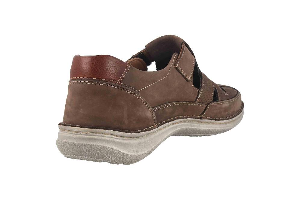 Josef Seibel Anvers 81 Halbschuhe In Übergrößen Grau 43635 81 710 Große Herrenschuhe