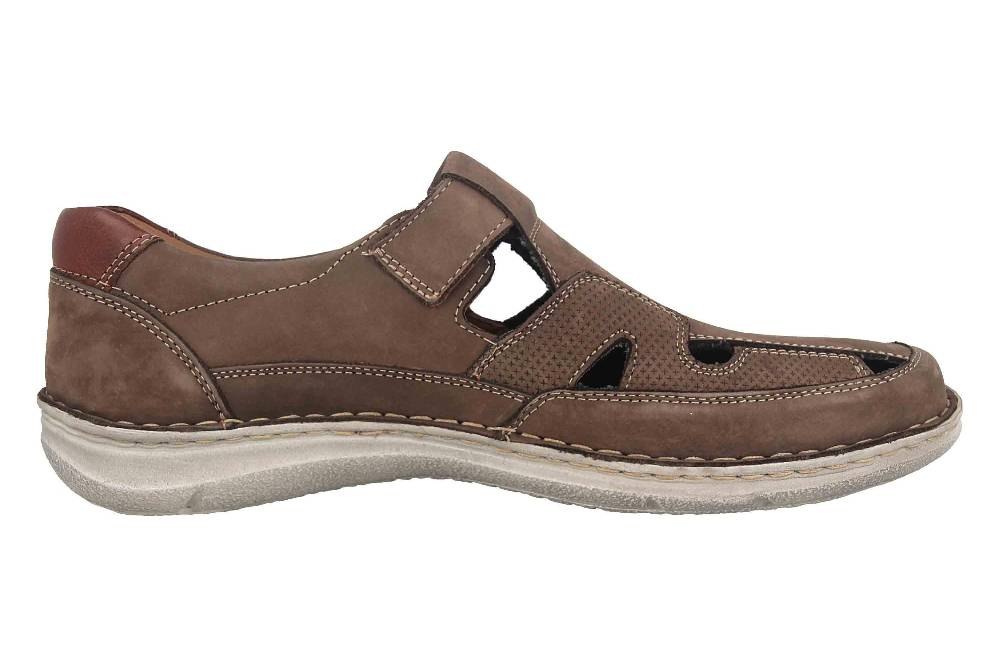 Josef Seibel Anvers 81 Halbschuhe In Übergrößen Grau 43635 81 710 Große Herrenschuhe