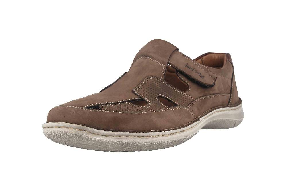 Josef Seibel Anvers 81 Halbschuhe In Übergrößen Grau 43635 81 710 Große Herrenschuhe