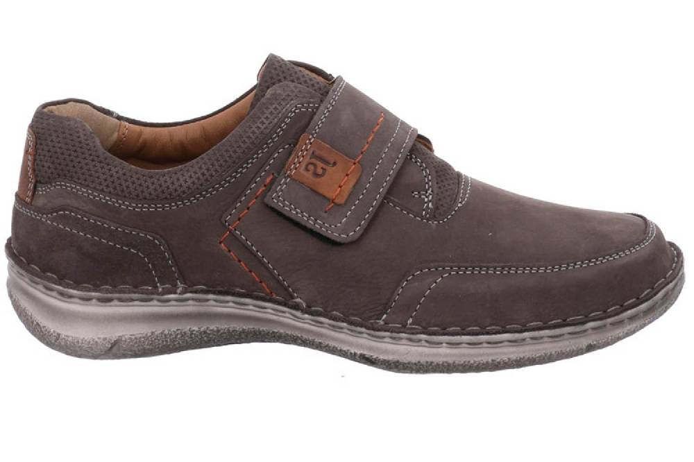 Josef Seibel Anvers 83 Halbschuhe In Übergrößen Grau 43637 21 711 Große Herrenschuhe