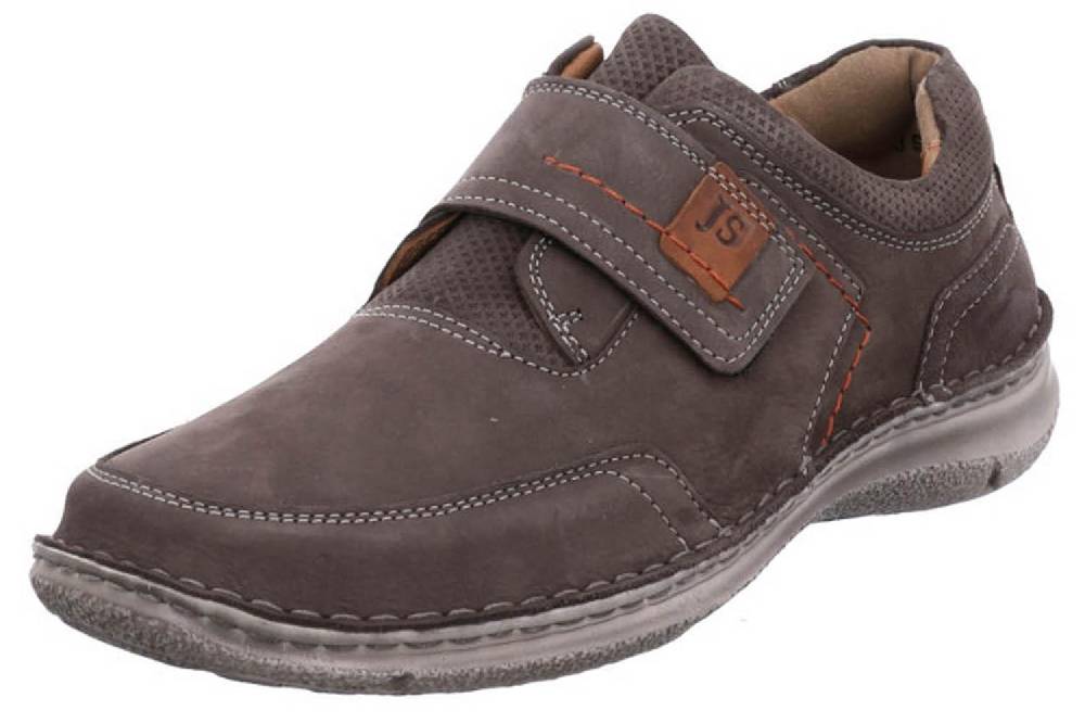 Josef Seibel Anvers 83 Halbschuhe In Übergrößen Grau 43637 21 711 Große Herrenschuhe