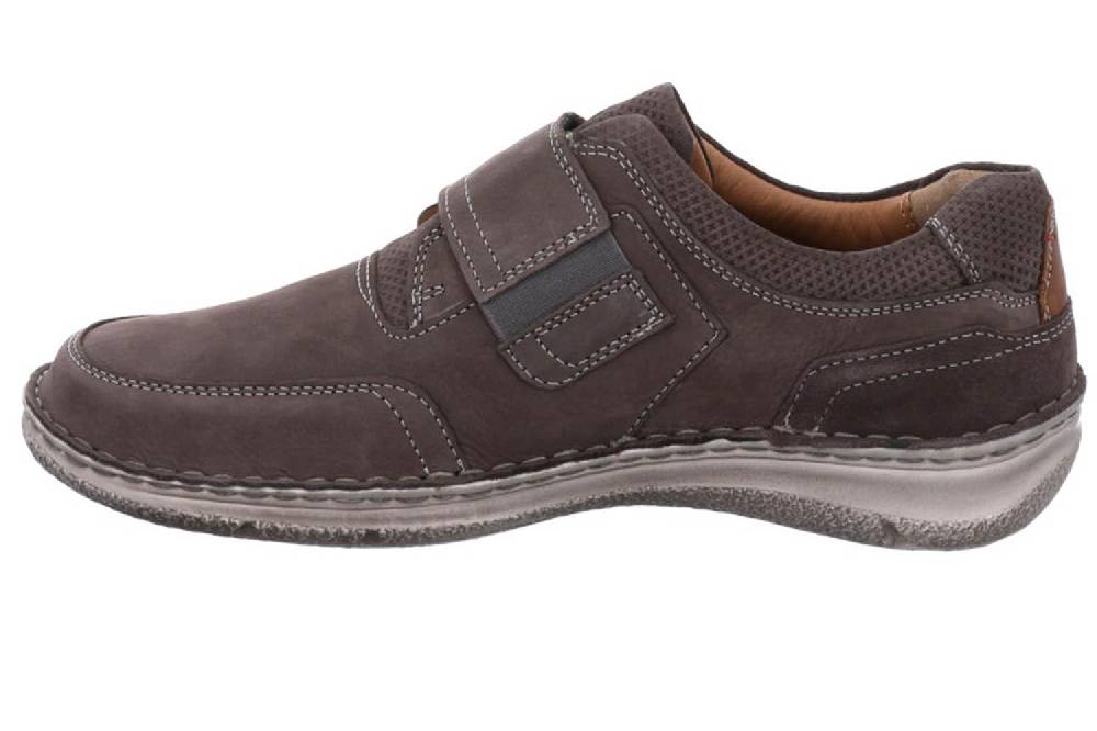 Josef Seibel Anvers 83 Halbschuhe in Übergrößen Grau 43637 21 711 große Herrenschuhe