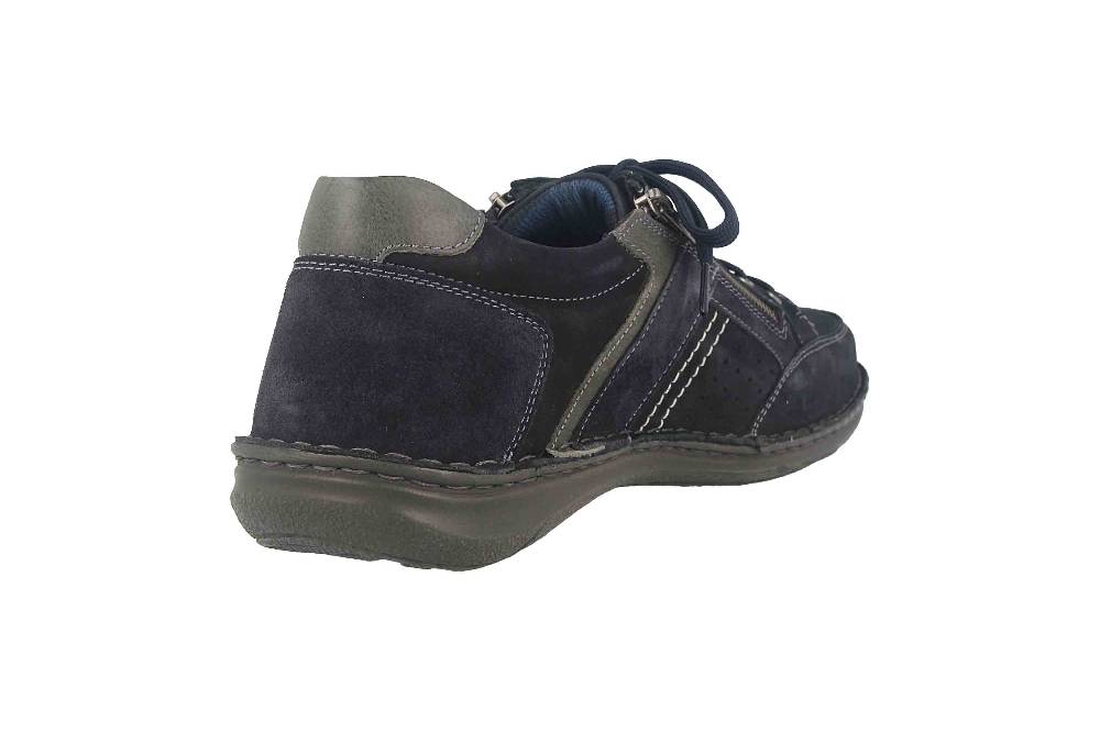 Josef Seibel Anvers 87 Halbschuhe In Übergrößen Blau 43687 21 526 Große Herrenschuhe