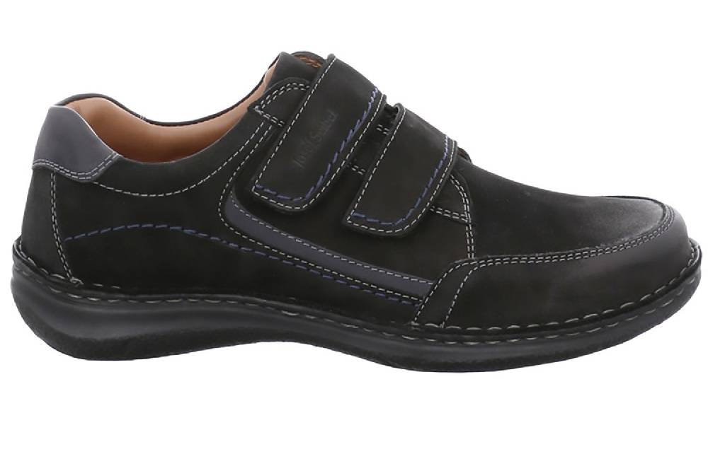 Josef Seibel Anvers 90 Halbschuhe In Übergrößen Schwarz 43645 21 100 Große Herrenschuhe