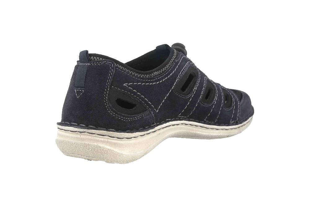 Josef Seibel Anvers 92 Halbschuhe In Übergrößen Blau 43392 949 501 Große Herrenschuhe
