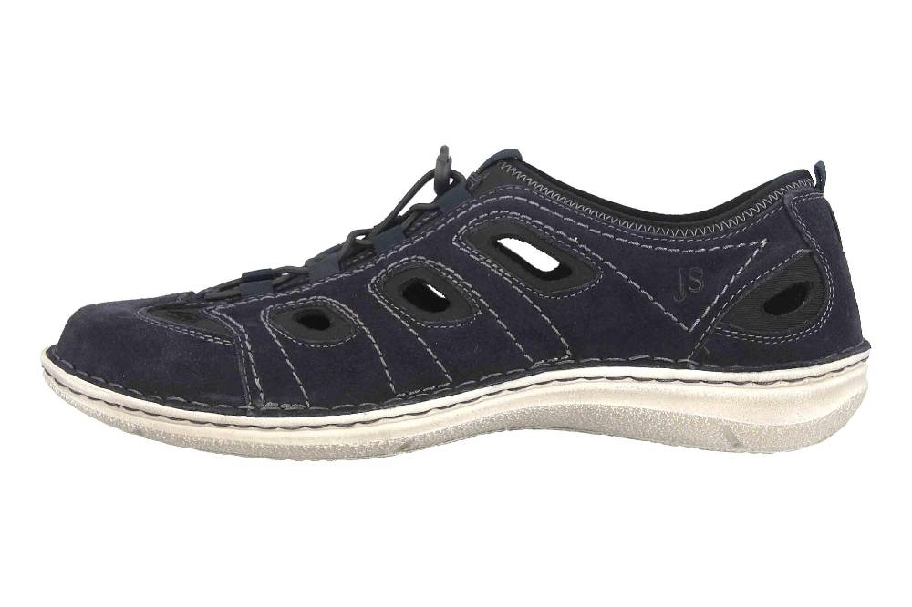 Josef Seibel Anvers 92 Halbschuhe in Übergrößen Blau 43392 949 501 große Herrenschuhe