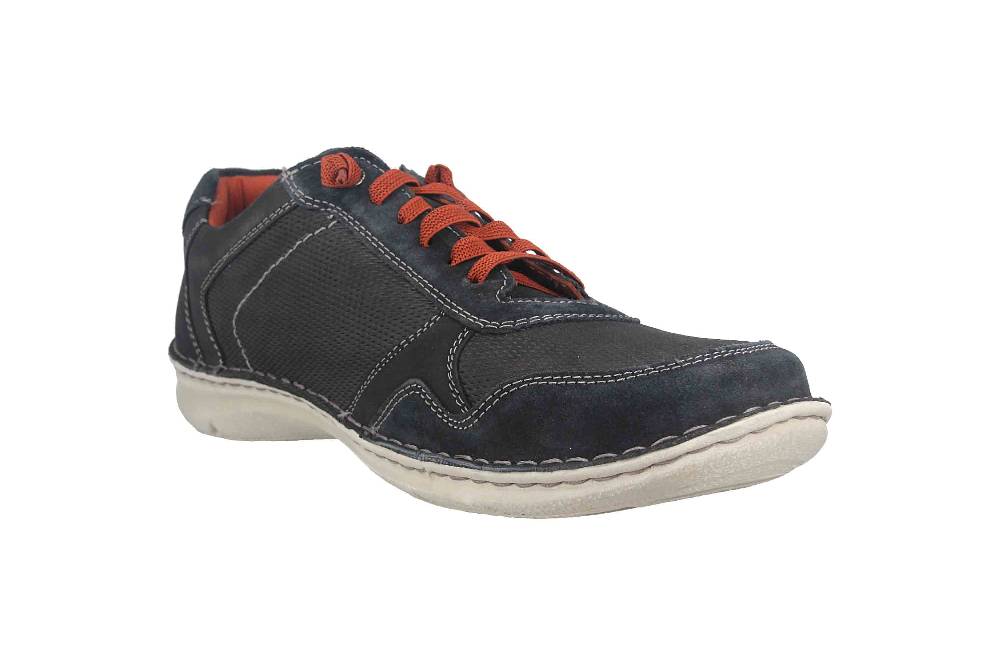 Josef Seibel Anvers 97 Halbschuhe In Übergrößen Blau 43697 TE21 526 Große Herrenschuhe