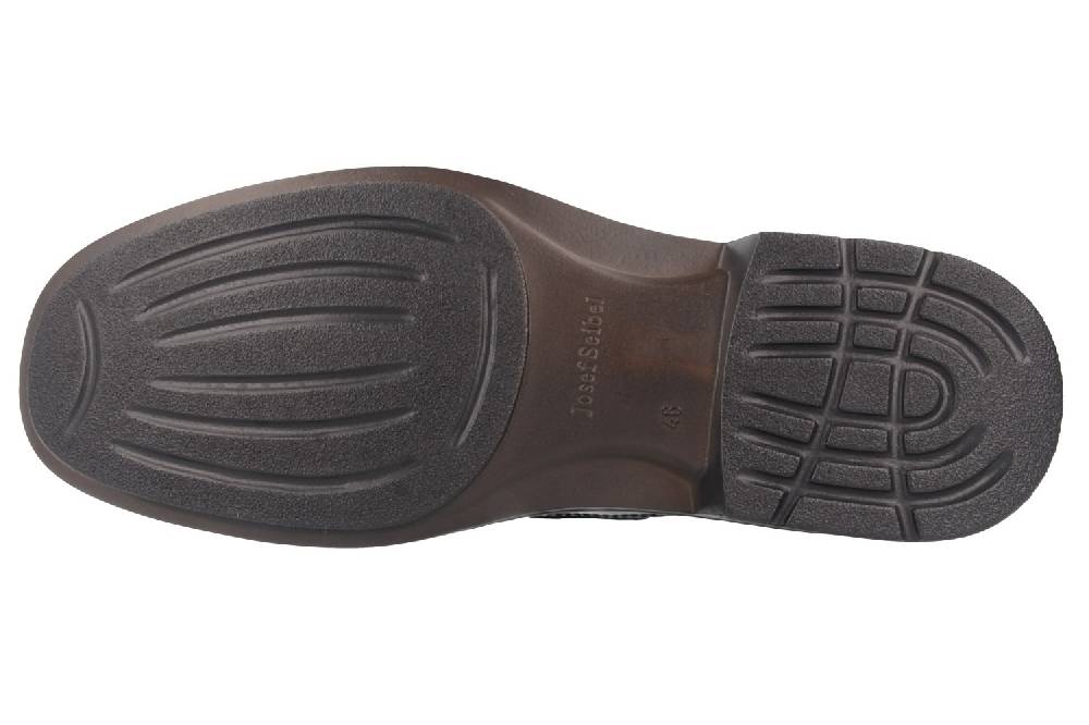Josef Seibel Bartram Halbschuhe In Übergrößen Schwarz 38026 23 600 Große Herrenschuhe