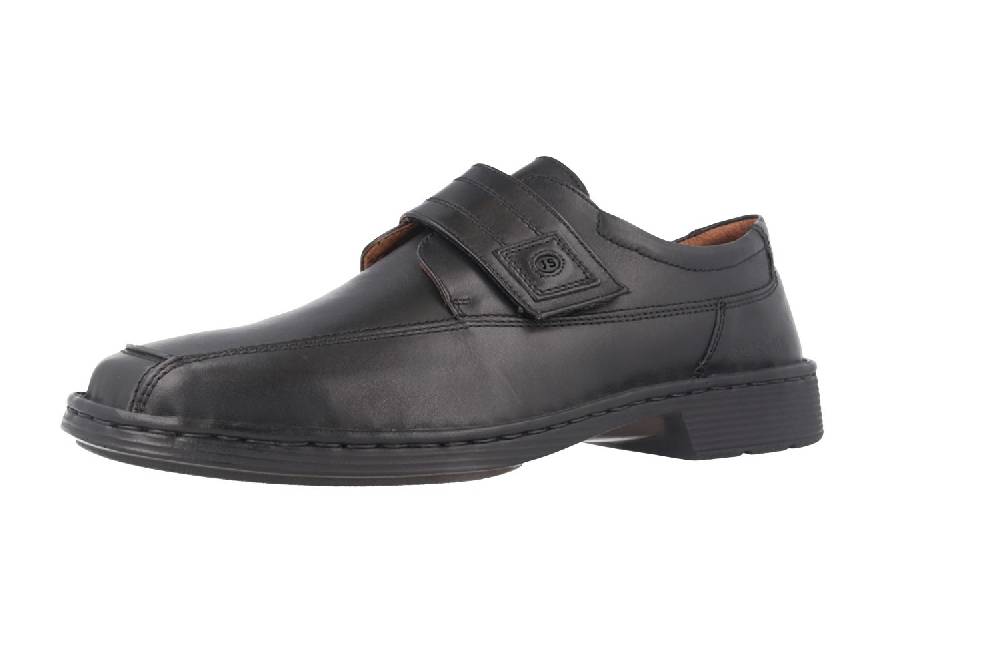 Josef Seibel Bartram Halbschuhe in Übergrößen Schwarz 38026 23 600 große Herrenschuhe