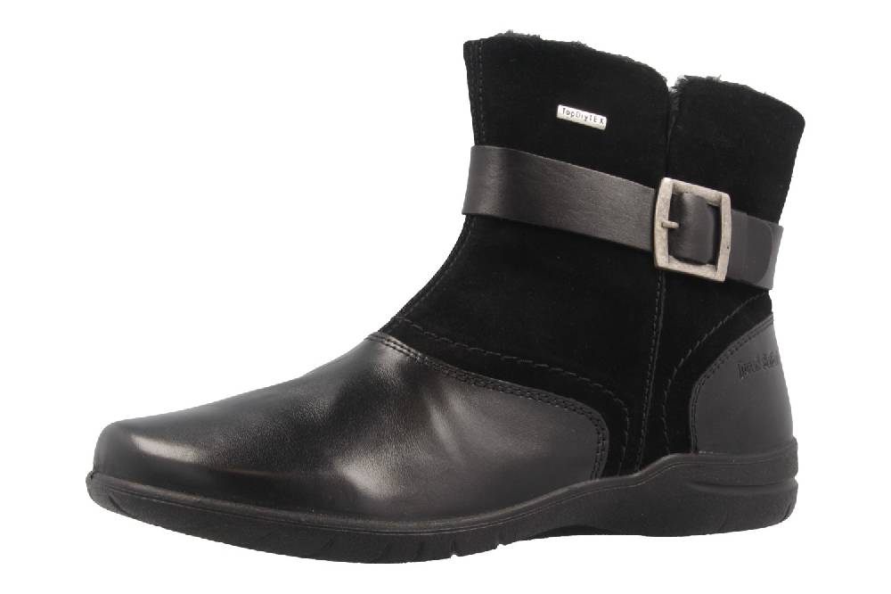 Josef Seibel Boots Fabienne 15 in Übergrößen Schwarz 92491 VL782 600 große Damenschuhe