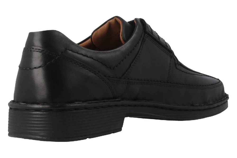 Josef Seibel Bradfjord 06 Halbschuhe In Übergrößen Schwarz 38286 23 600 Große Herrenschuhe