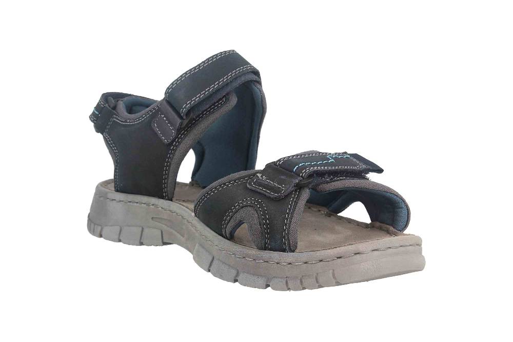 Josef Seibel Brendan 03 Sandalen In Übergrößen Blau 16803-TE262-531 Große Herrenschuhe