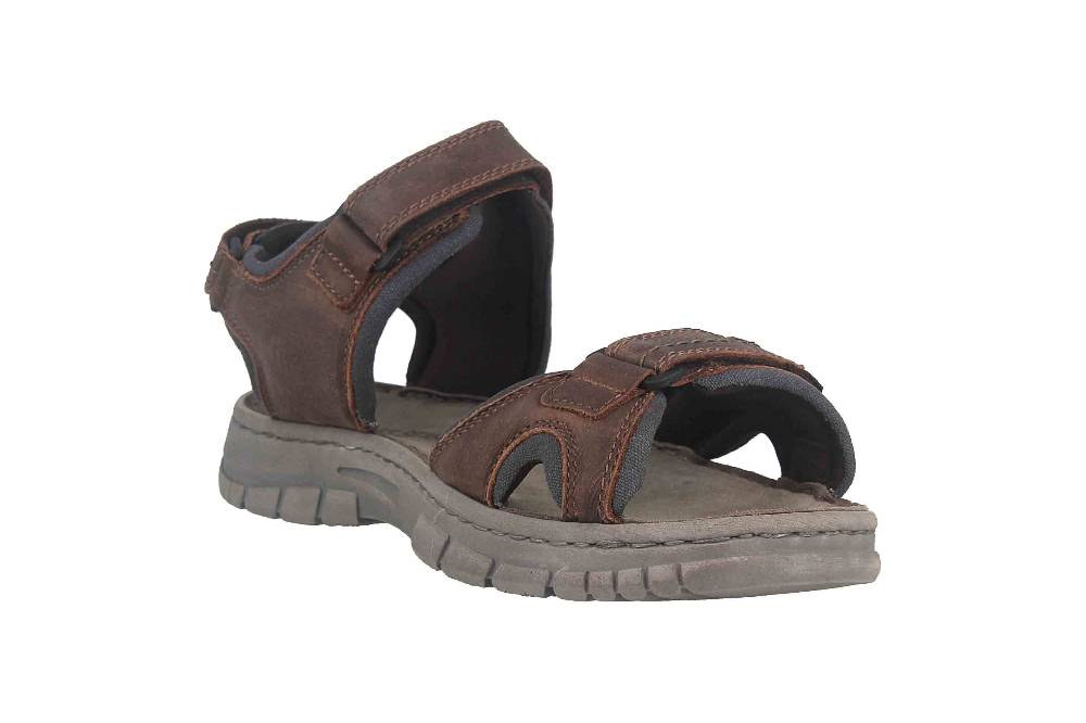 Josef Seibel Brendan 03 Sandalen In Übergrößen Braun 16803-TE262-301 Große Herrenschuhe