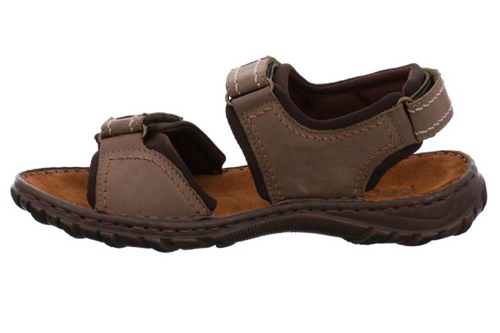 Josef Seibel Canim Sandalen in Übergrößen Grün 36452 946 680 große Herrenschuhe