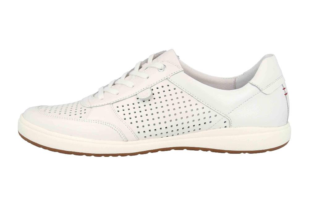 Josef Seibel Caren 24 Halbschuhe in Übergrößen Weiß 67724 133 000 große Damenschuhe