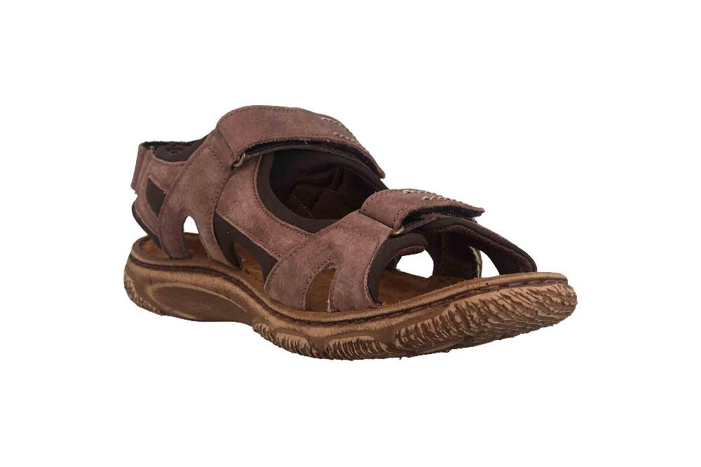 Josef Seibel Carlo 03 Sandalen In Übergrößen Braun 27603 TE796 311 Große Herrenschuhe