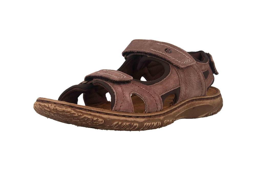 Josef Seibel Carlo 03 Sandalen In Übergrößen Braun 27603 TE796 311 Große Herrenschuhe