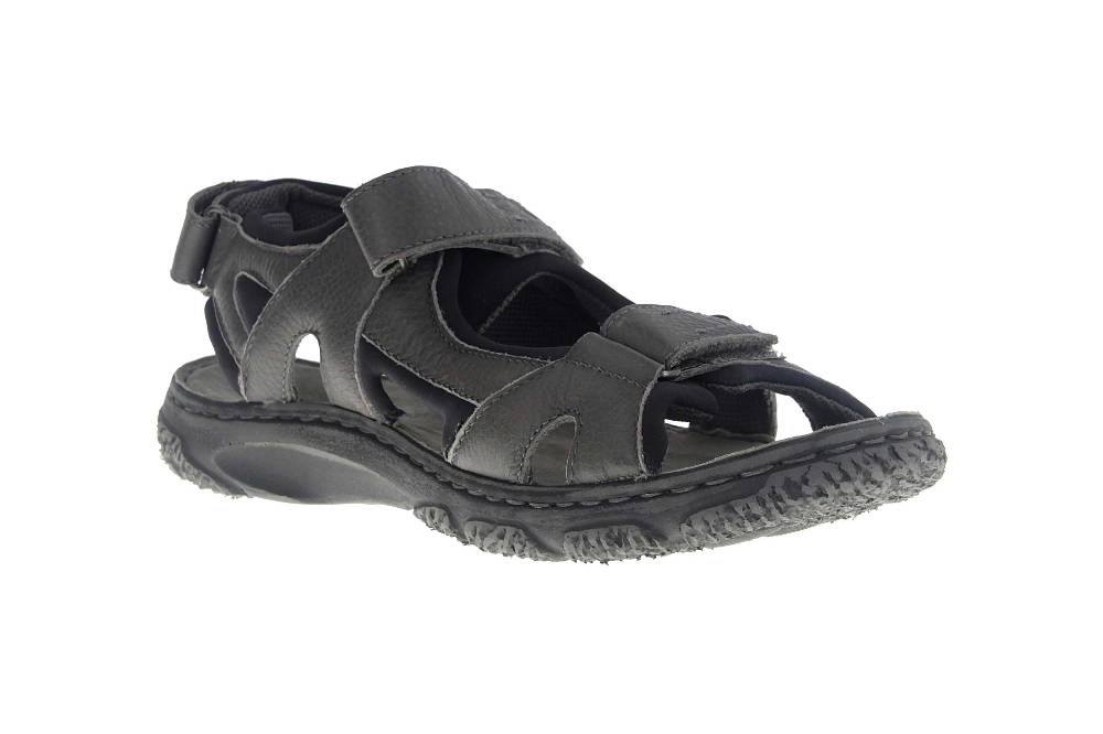 Josef Seibel Carlo 03 Sandalen In Übergrößen Grau 27603 TE221 780 Große Herrenschuhe