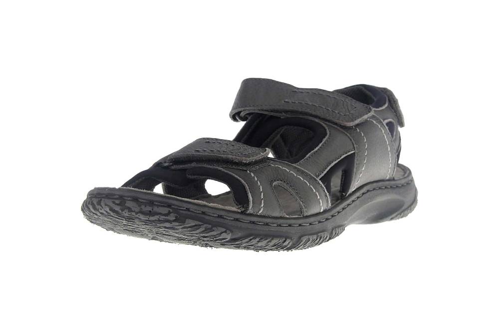 Josef Seibel Carlo 03 Sandalen In Übergrößen Grau 27603 TE221 780 Große Herrenschuhe