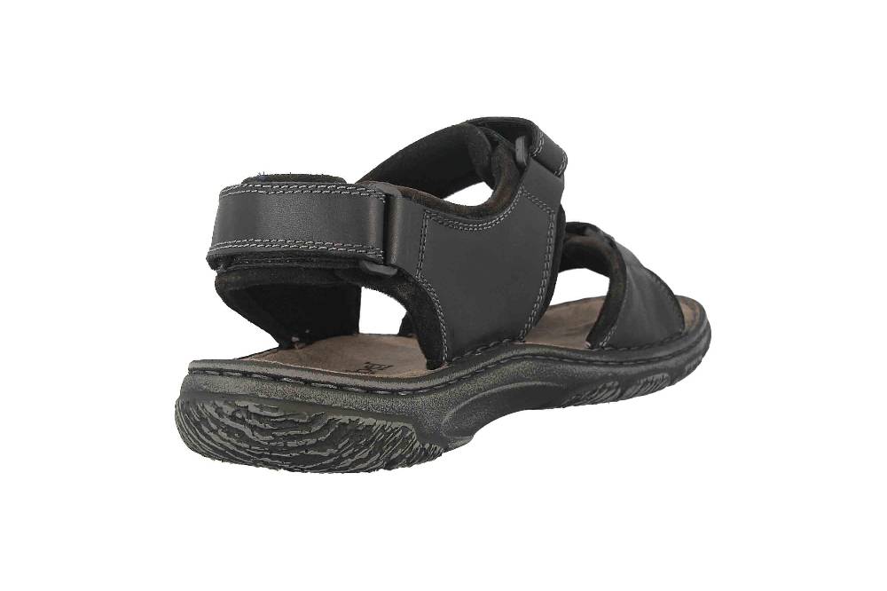 Josef Seibel Carlo 11 Sandalen In Übergrößen Schwarz 27611 TE41 100 Große Herrenschuhe