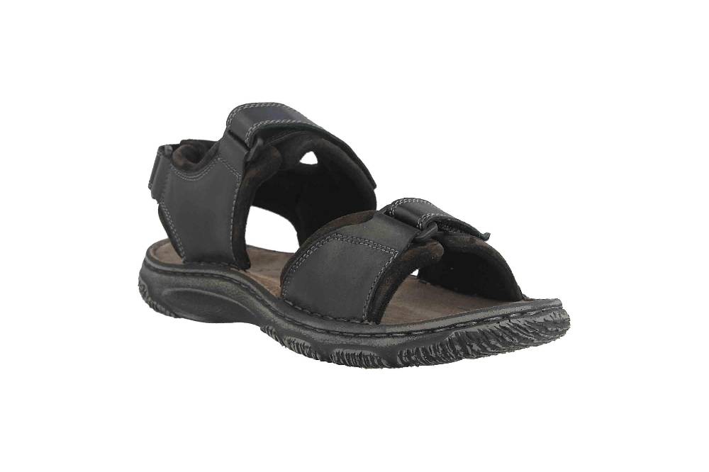 Josef Seibel Carlo 11 Sandalen In Übergrößen Schwarz 27611 TE41 100 Große Herrenschuhe