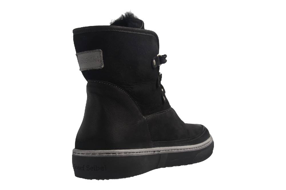 Josef Seibel Caro 25 Boots In Übergrößen Schwarz 85325 LA784 100 Große Damenschuhe