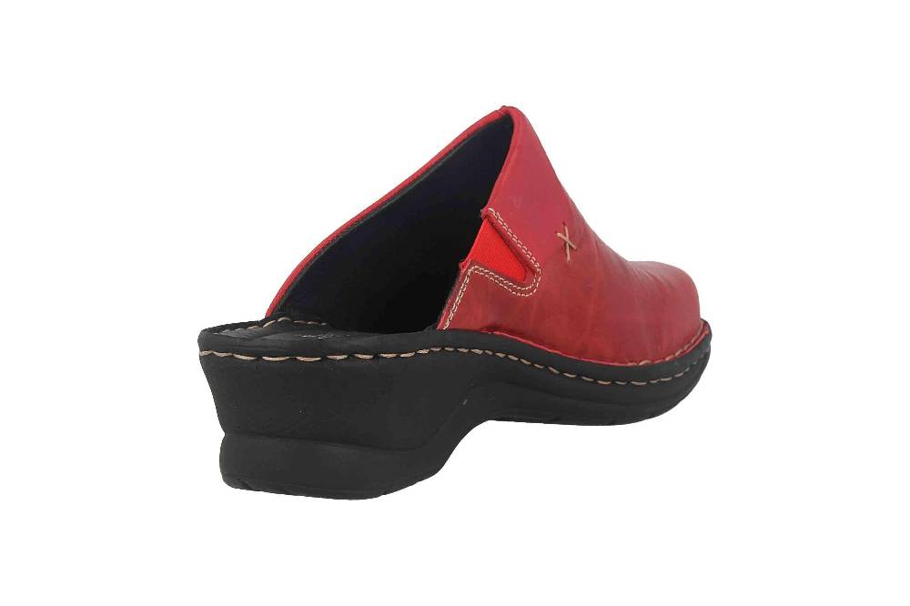 Josef Seibel Catalonia 48 Clogs & Hausschuhe In Übergrößen Rot 56512 88 450 Große Damenschuhe