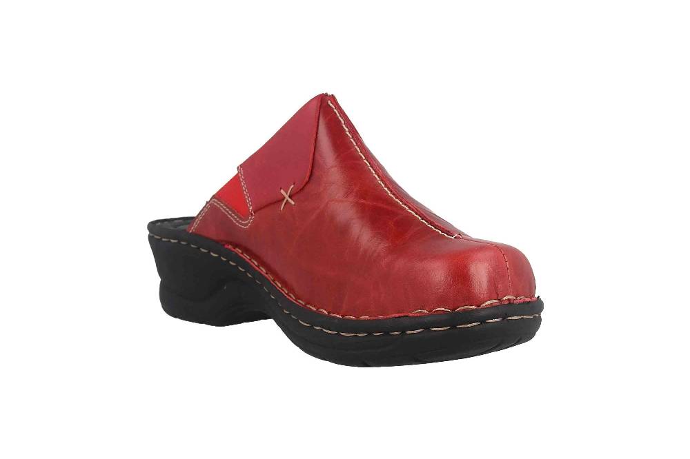 Josef Seibel Catalonia 48 Clogs & Hausschuhe In Übergrößen Rot 56512 88 450 Große Damenschuhe
