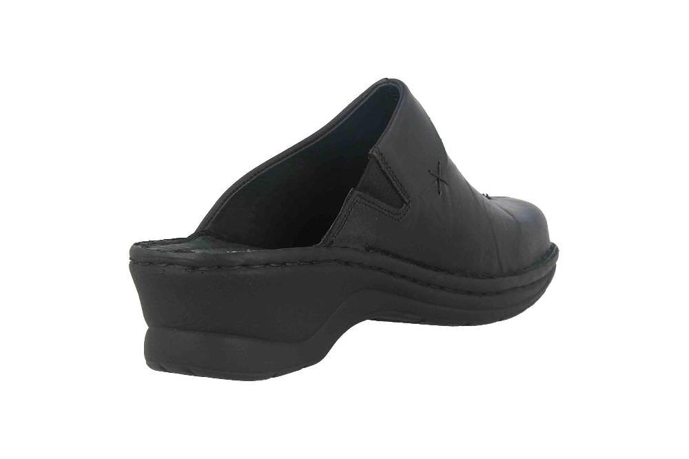 Josef Seibel Catalonia 48 Clogs & Hausschuhe In Übergrößen Schwarz 56512 88 600 Große Damenschuhe