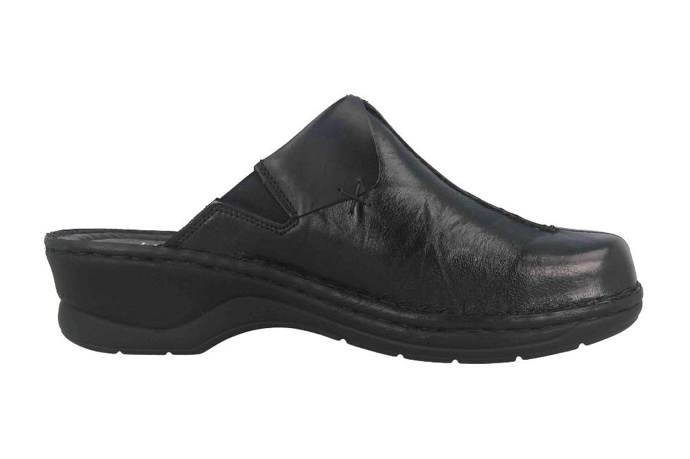 Josef Seibel Catalonia 48 Clogs & Hausschuhe In Übergrößen Schwarz 56512 88 600 Große Damenschuhe
