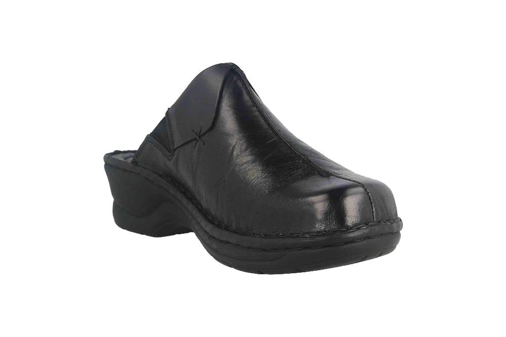 Josef Seibel Catalonia 48 Clogs & Hausschuhe In Übergrößen Schwarz 56512 88 600 Große Damenschuhe