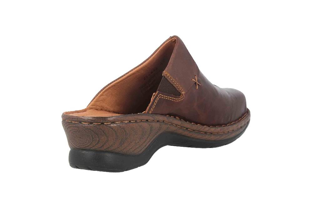 Josef Seibel Catalonia 48 Clogs & Hausschuhe In Übergrößen Braun 56512 88 340 Große Damenschuhe