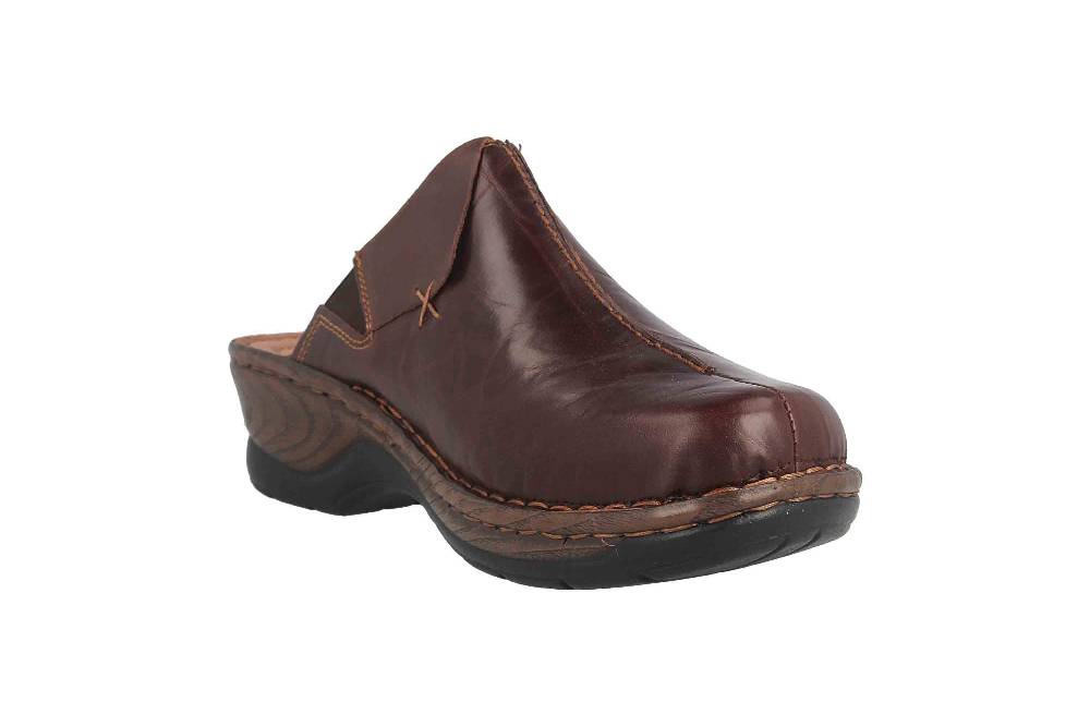 Josef Seibel Catalonia 48 Clogs & Hausschuhe In Übergrößen Braun 56512 88 340 Große Damenschuhe