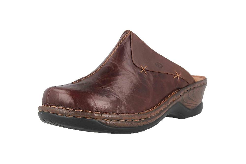 Josef Seibel Catalonia 48 Clogs & Hausschuhe In Übergrößen Braun 56512 88 340 Große Damenschuhe