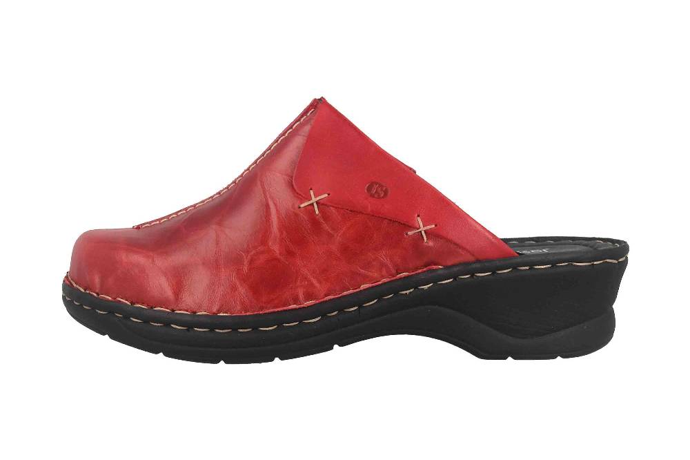 Josef Seibel Catalonia 48 Clogs & Hausschuhe in Übergrößen Rot 56512 88 450 große Damenschuhe