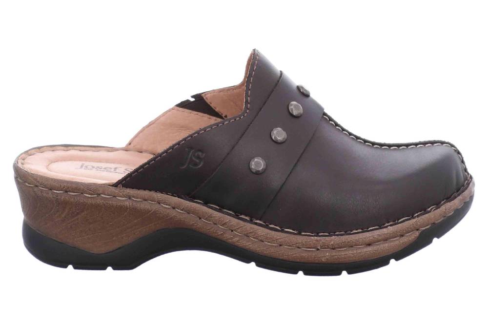 Josef Seibel Catalonia 53 Clogs & Hausschuhe In Übergrößen Braun 56553 162 330 Große Damenschuhe