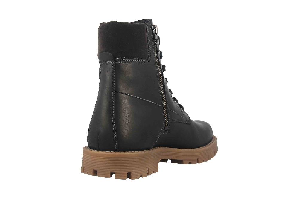 Josef Seibel Cheston 01 Boots In Übergrößen Schwarz 21801 PL253 100 Große Herrenschuhe