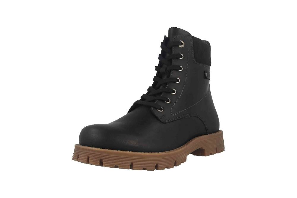 Josef Seibel Cheston 01 Boots In Übergrößen Schwarz 21801 PL253 100 Große Herrenschuhe