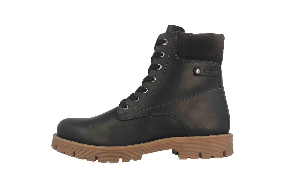 Josef Seibel Cheston 01 Boots in Übergrößen Schwarz 21801 PL253 100 große Herrenschuhe