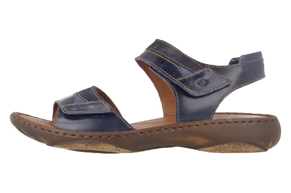 Josef Seibel Debra 19 Sandalen In Übergrößen Blau 76719 44 596 Große Damenschuhe