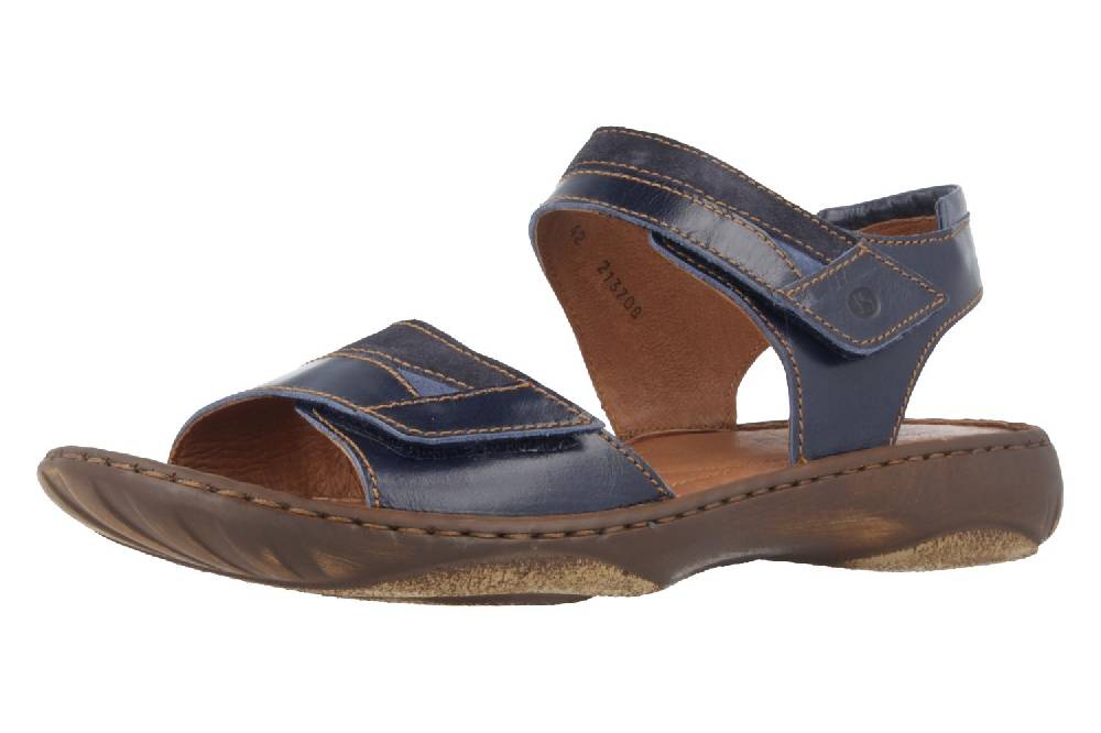 Josef Seibel Debra 19 Sandalen in Übergrößen Blau 76719 44 596 große Damenschuhe