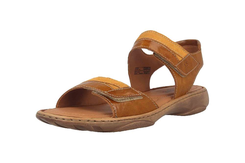 Josef Seibel Debra 19 Sandalen In Übergrößen Gelb 76719 88 850 Große Damenschuhe