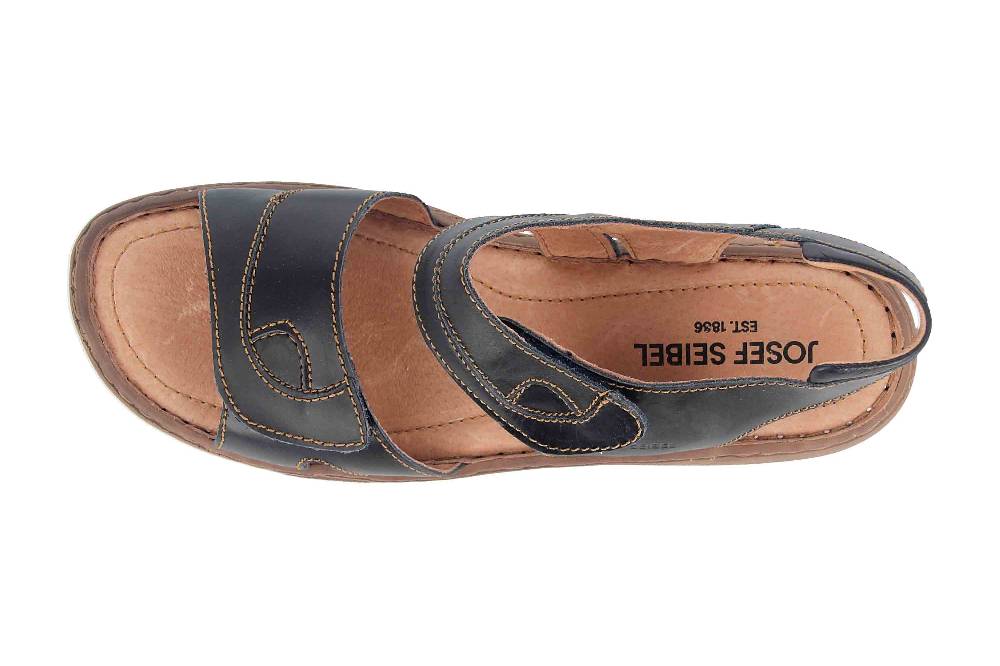 Josef Seibel Debra Sandalen In Übergrößen Blau 76444 43 500 Große Damenschuhe