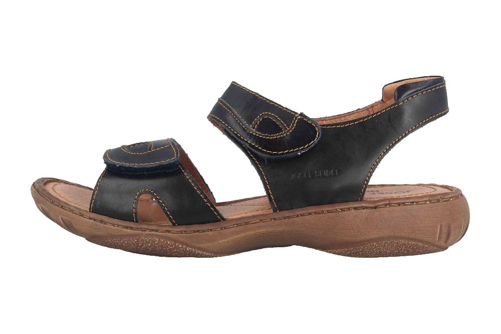 Josef Seibel Debra Sandalen in Übergrößen Blau 76444 43 500 große Damenschuhe