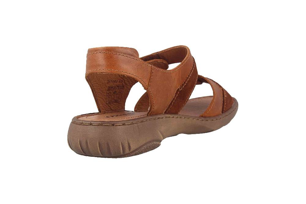 Josef Seibel Debra Sandalen In Übergrößen Braun 76444 75913 240 Große Damenschuhe