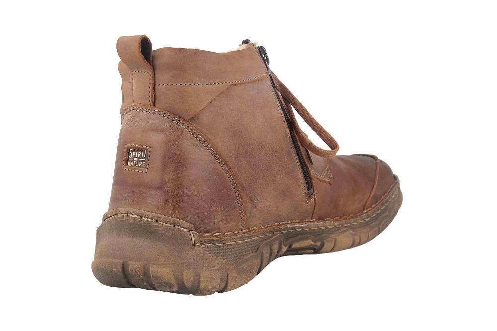Josef Seibel Dominic 09 Boots In Übergrößen Braun 25142 PL81 345 Große Herrenschuhe